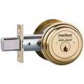 Medeco MEDECO:Maxum BiLevel Dbl. Deadbolt - 2-3/4" - Gold 11JR624-05-DLT